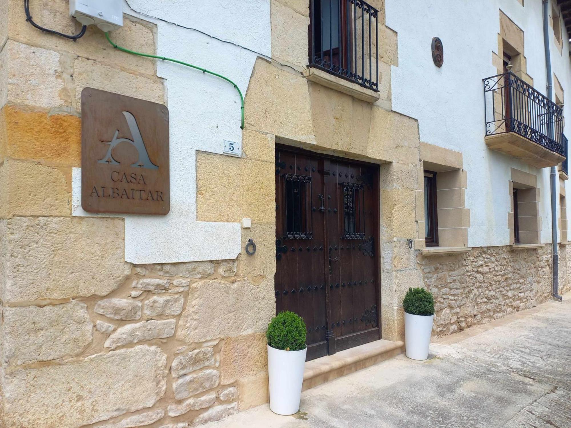 Casa Albaitar Con Piscina Y Sala De Juegos Azcona Εξωτερικό φωτογραφία